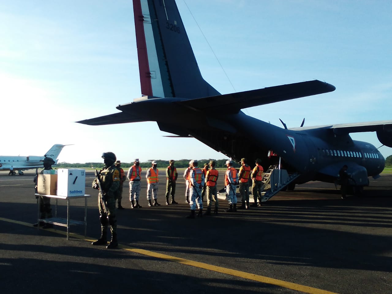 Llegan hoy a Tabasco mil 950 vacunas más contra el COVID-19