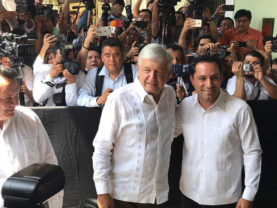 López Obrador reitera ‘no’ al fracking; confirma a Rabindranath en Bansefi