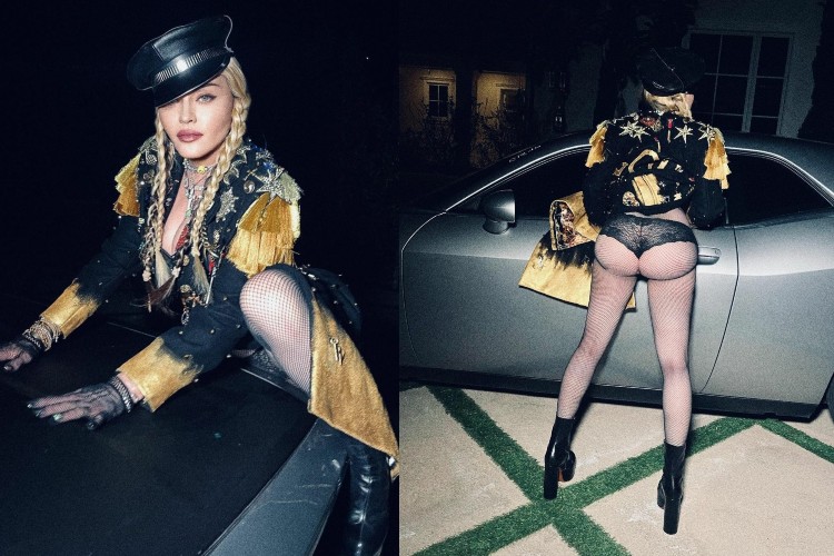 Madonna causa revuelo en redes sociales por voluminoso trasero