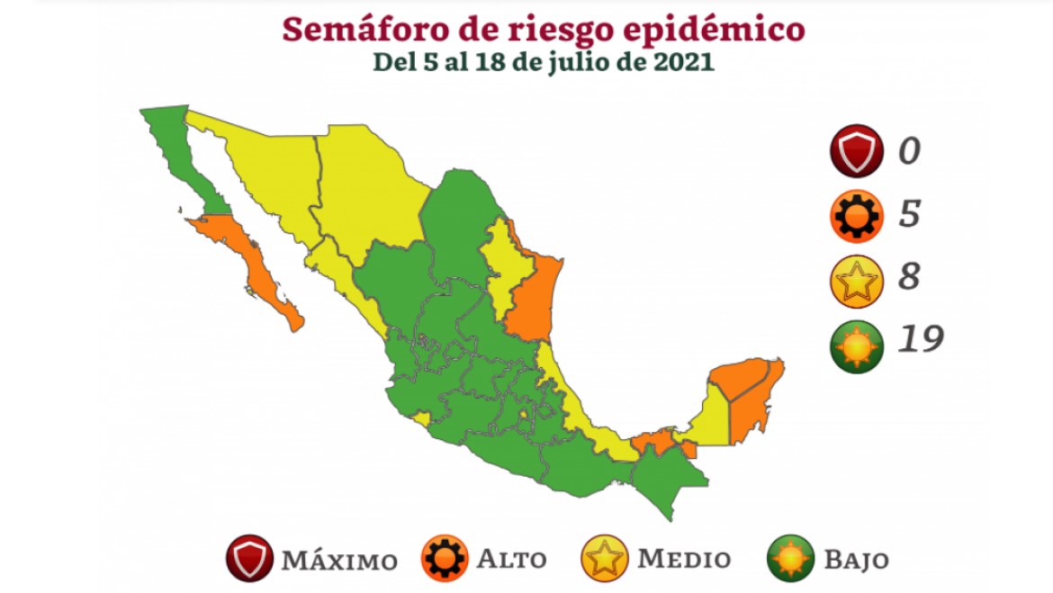 México anota nuevo máximo de contagios de covid-19