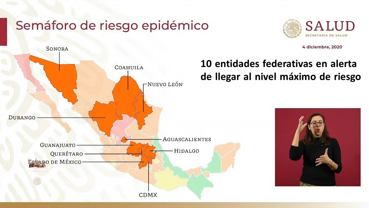 Michoacán regresa a Semáforo naranja: aumenta el riesgo epidemiológico por COVID-19