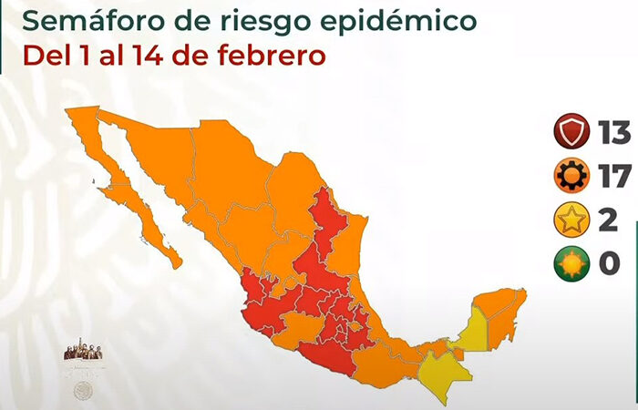 Michoacán sigue en Semáforo Naranja, pero sus vecinos están en riesgo máximo