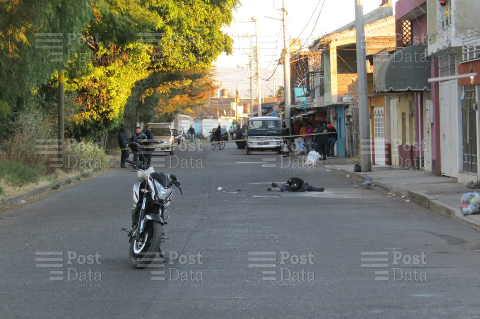 Motociclista es asesinado en la colonia Lázaro Cárdenas, en Zamora