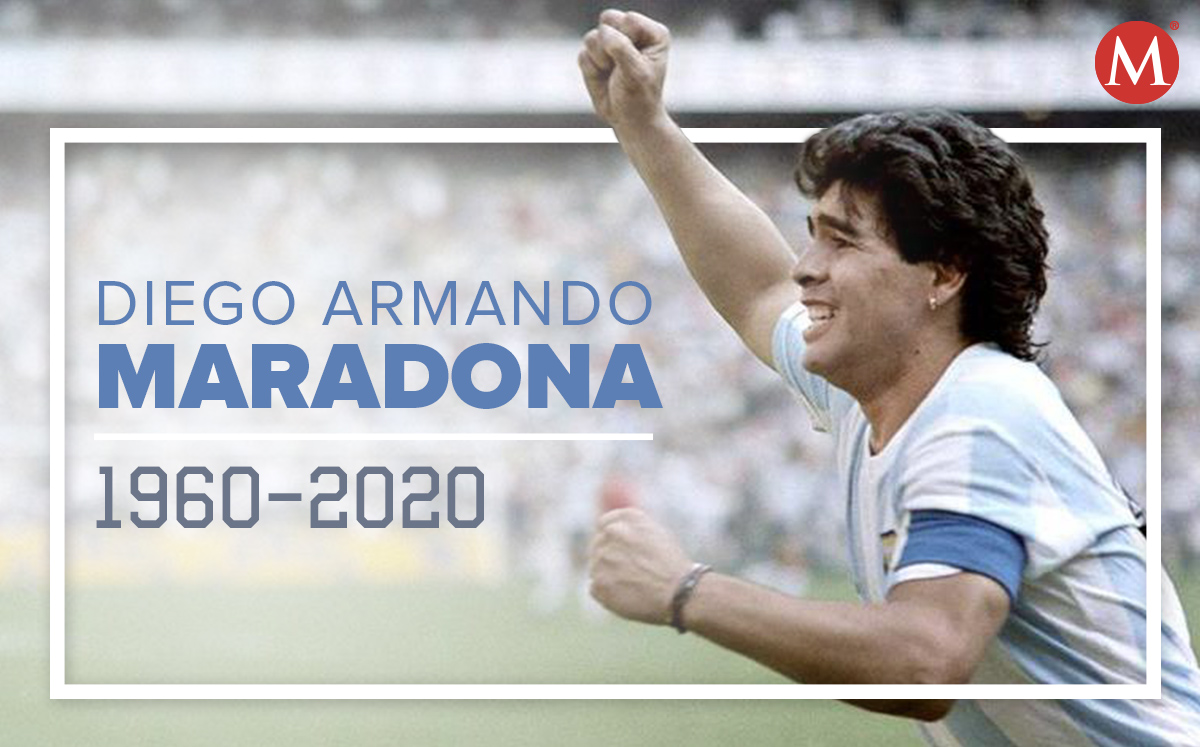 Muere Diego Armando Maradona a los 60 años