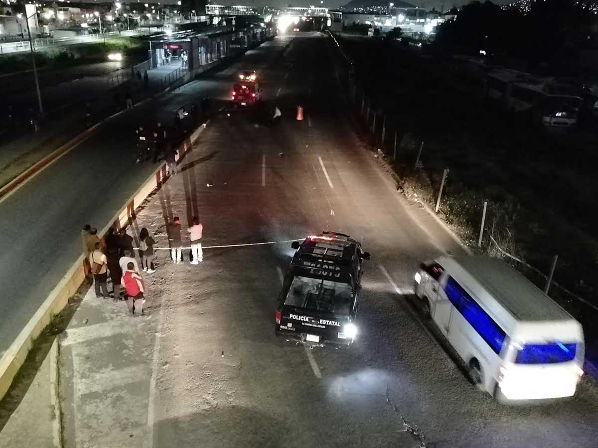 Muere hombre atropellado sobre la Avenida Central