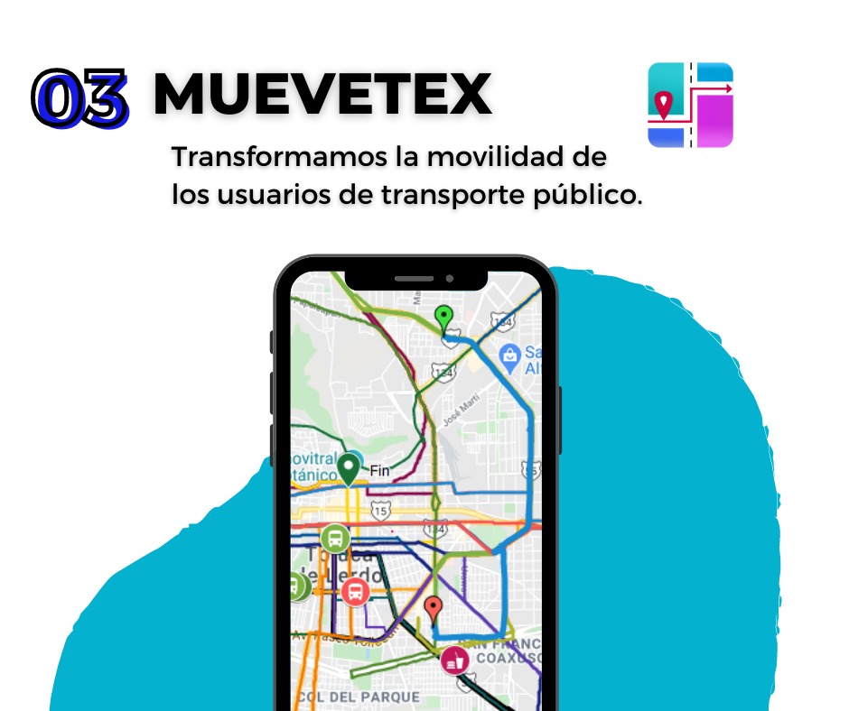 Muevetex, app para mejorar transporte del Valle de Toluca