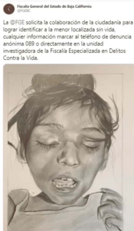 Mujeres velan y sepultan a niña encontrada en una hielera, nadie reclamó el cuerpo