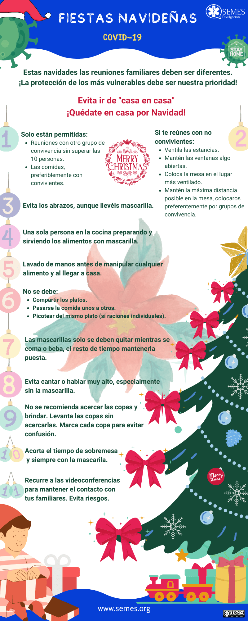 Navidad: Qué se puede y qué no se puede hacer en esta época de Covid-19