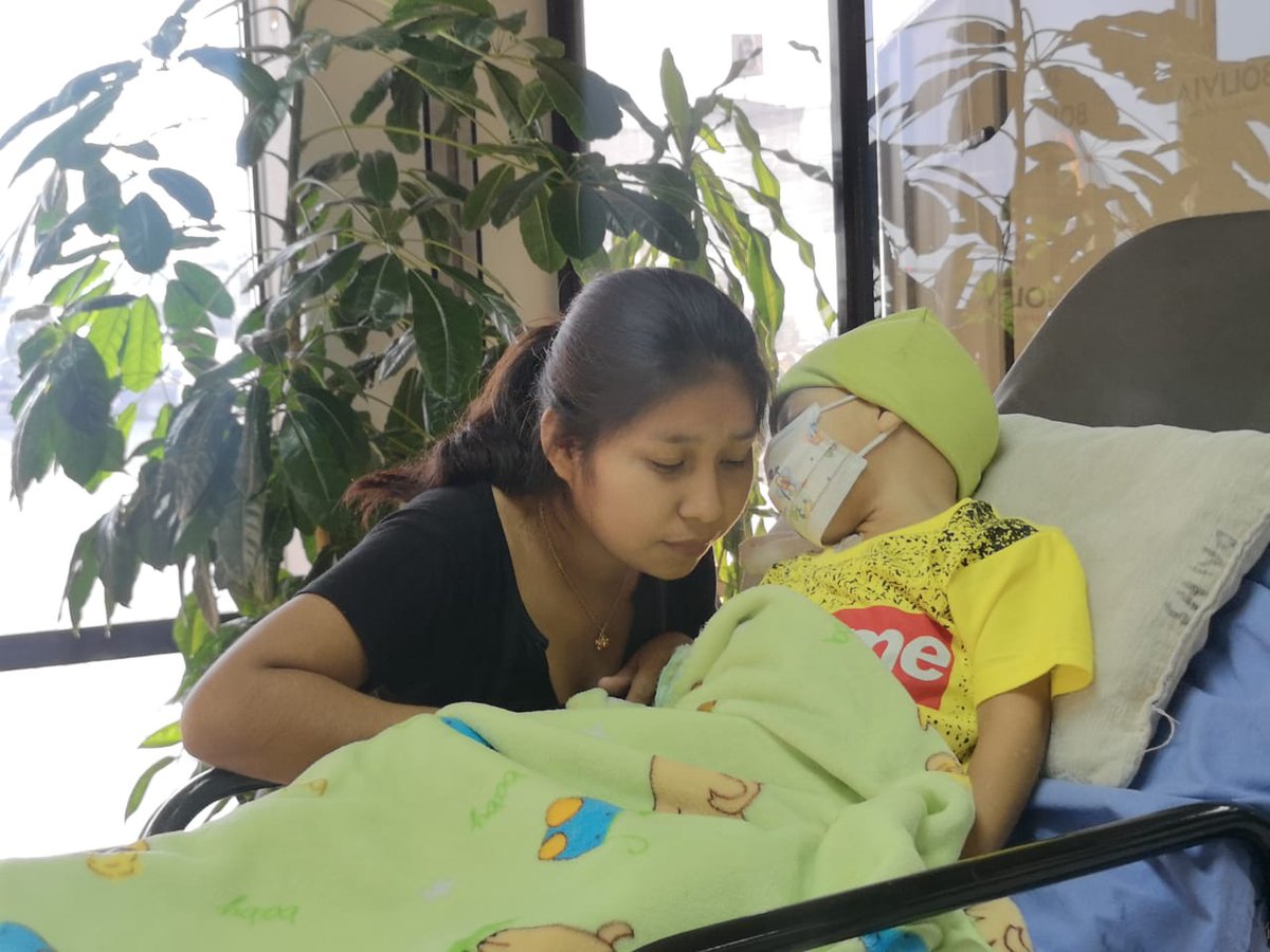 Niño boliviano sin riñones llegó a Brasil para recibir atención médica especializada