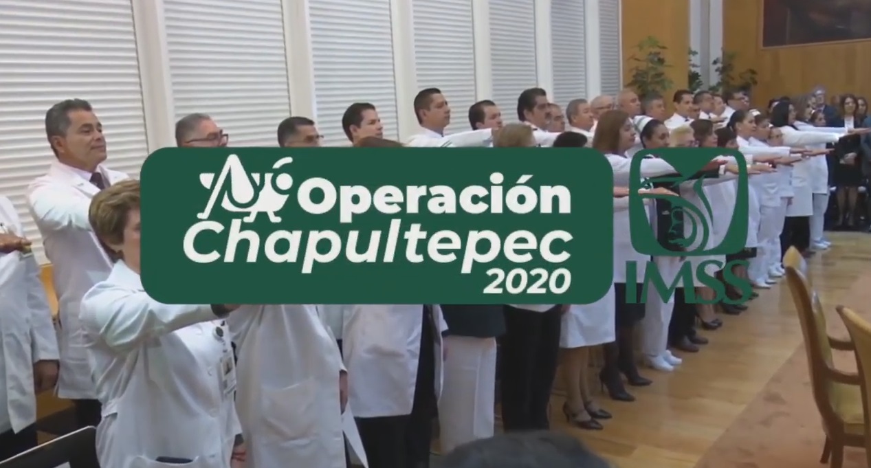 Operación Chapultepec: Brigada Covid con más de 100 médicos llega a hospitales del Valle de México