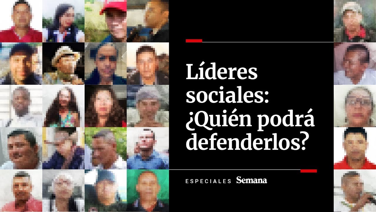 Otros cuatro líderes sociales fueron asesinados en Colombia