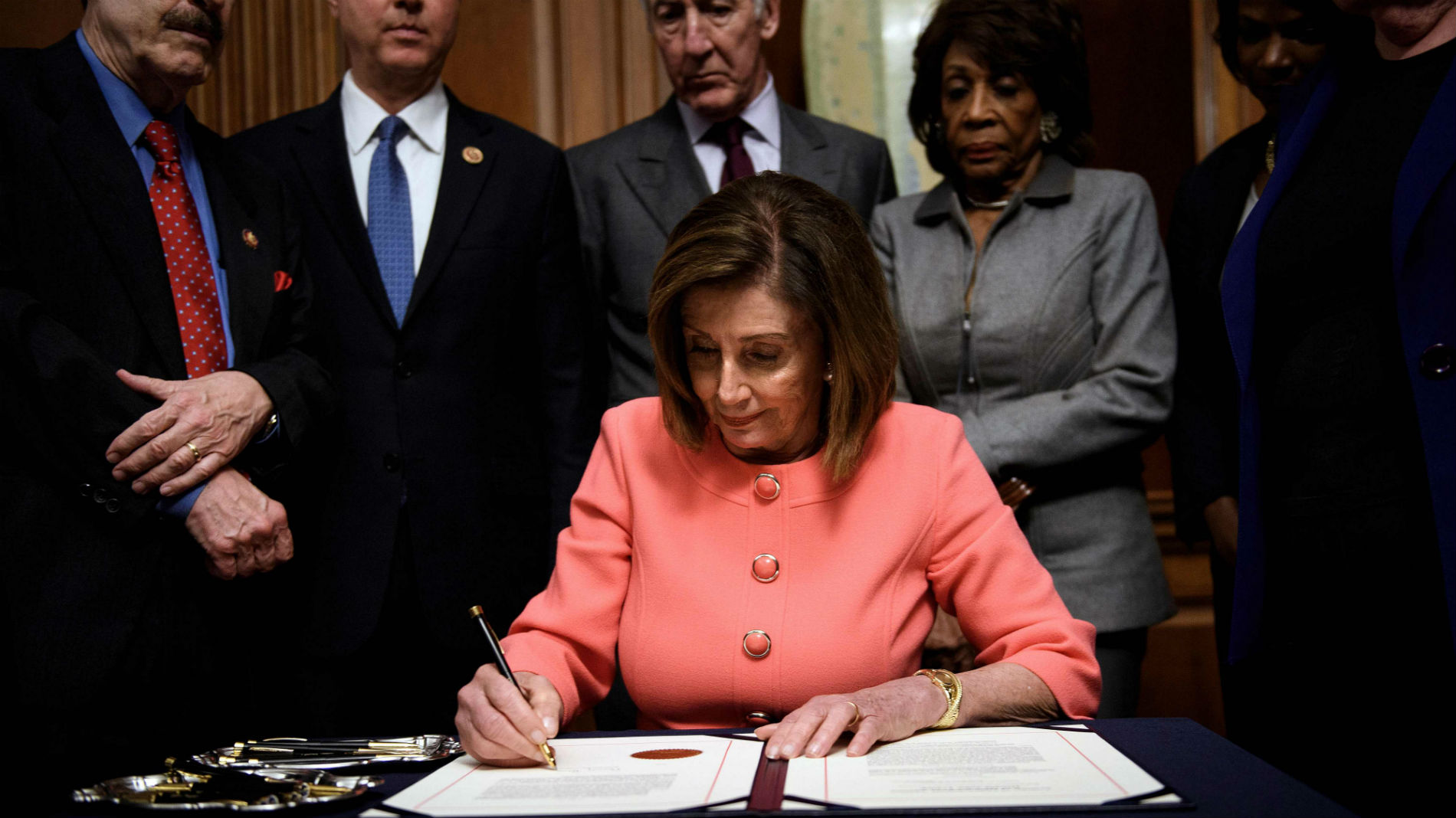 Pelosi entregará artículo de «impeachment» contra Trump