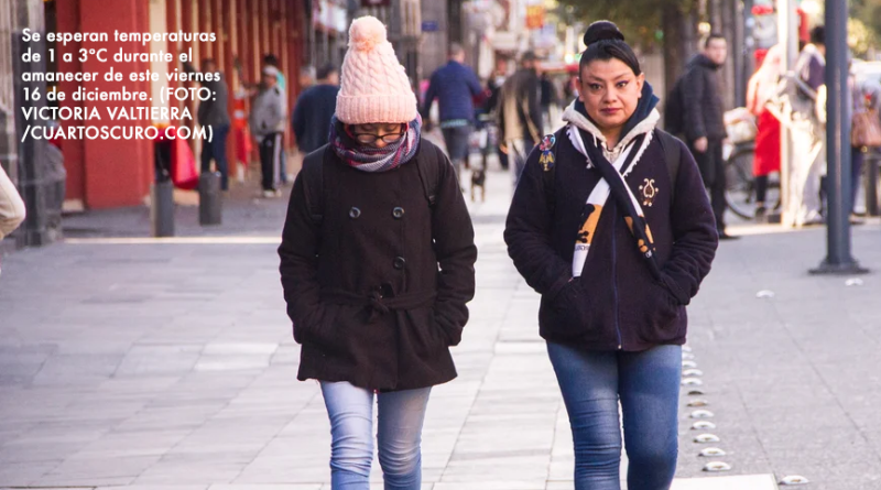 Permanecerán las bajas temperaturas en el Edomex