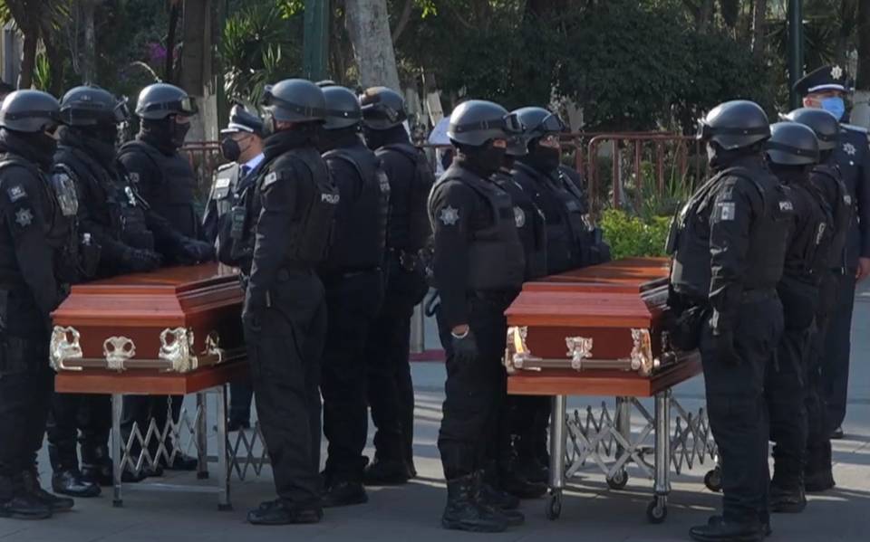 Piden que asesinato de policías de Tlalnepantla no quede impune