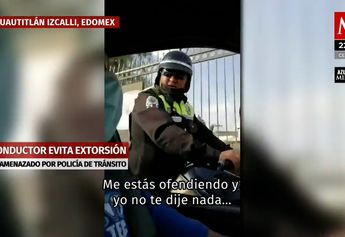 Policías de Cuautitlán Izcalli agreden a chófer de tráiler en revisión