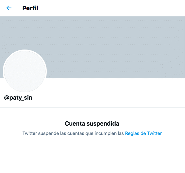 Por tercera vez: Paty Navidad crea cuenta de Twitter y la dan de baja