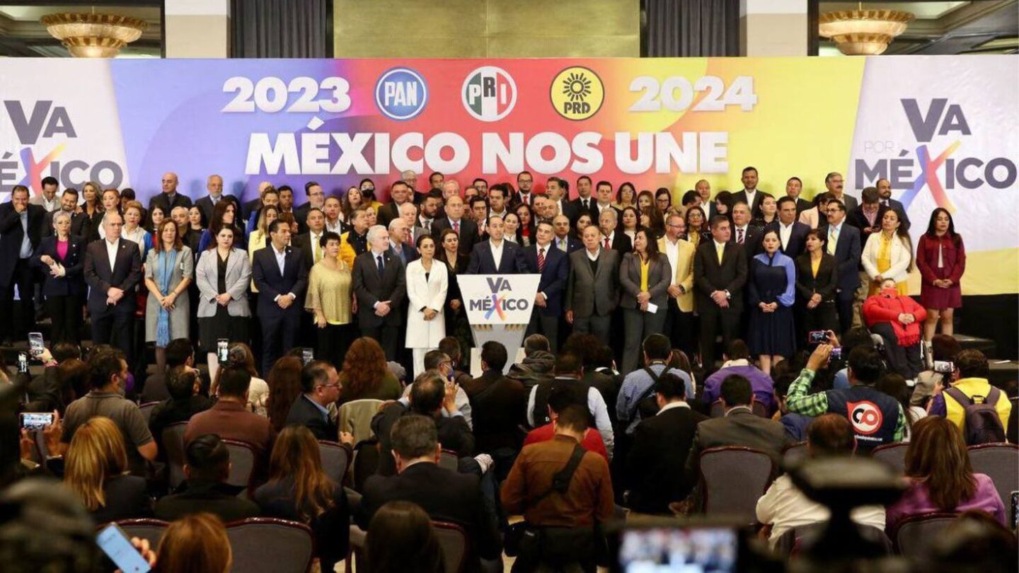 PRI PAN y PRD se unen para elecciones en el Edomex |