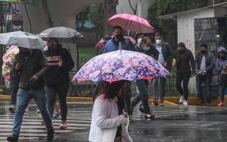 Pronostican posibles lluvias con descargas eléctricas en el Edomex