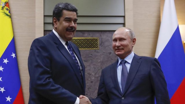 Putin destaca asociación estratégica con Venezuela en mensaje de Año Nuevo al presidente Maduro