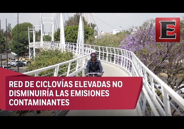 Rechazan en la capital red de 400 km de ciclovías elevadas