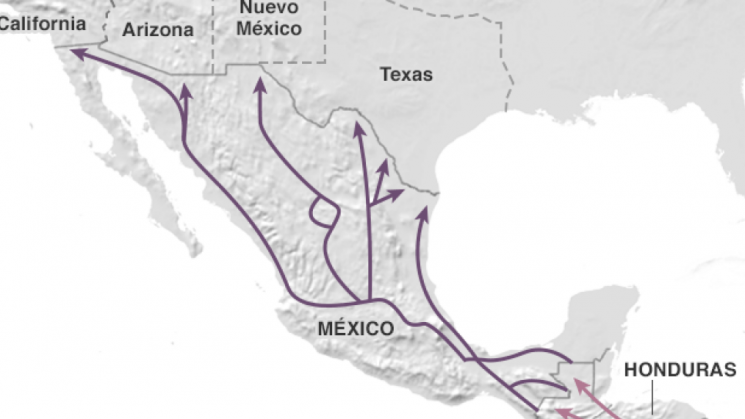 Recorrerán 'ruta migratoria' para monitorear a centroamericanos en México