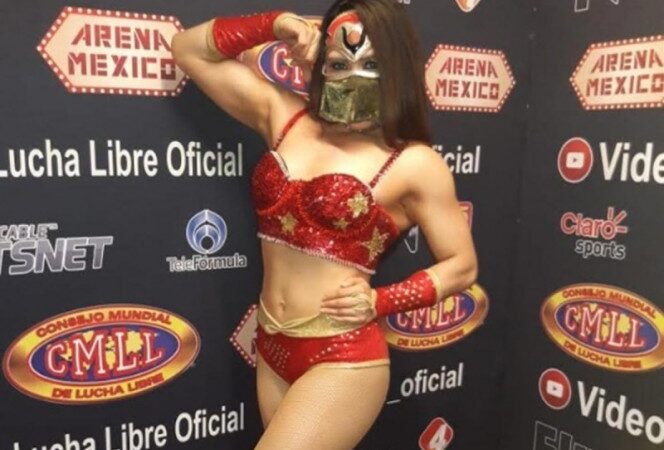 Reina Isis va por la máscara de La Jarochita