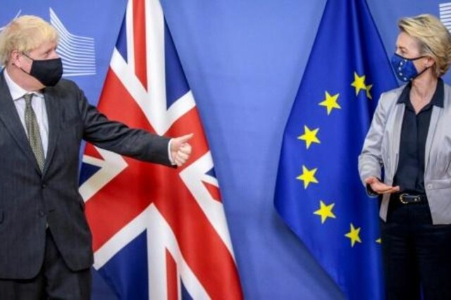 Reino Unido y la UE alcanzan un histórico acuerdo comercial posbrexit