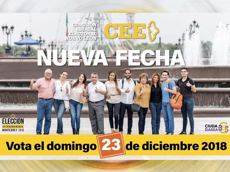 Reportan 73% de integración de casillas para elección extraordinaria en Monterrey