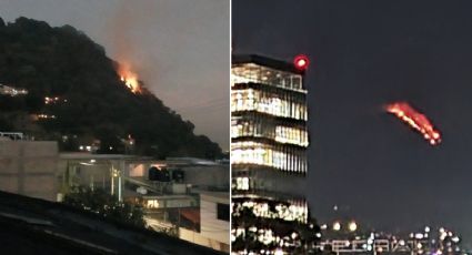 Reportan incendio forestal en el Ajusco, al sur de la CDMX