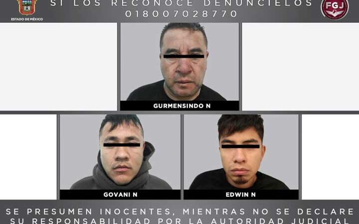 Rescata FGJEM a seis personas secuestradas en Edomex