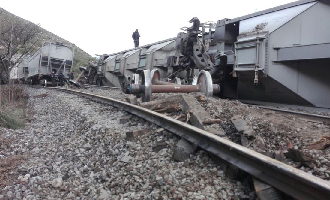 Roban tren en Veracruz, fue desvalijado