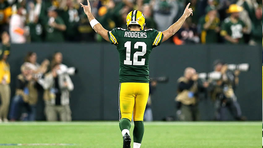 Rodgers comanda remontada sobre Chicago