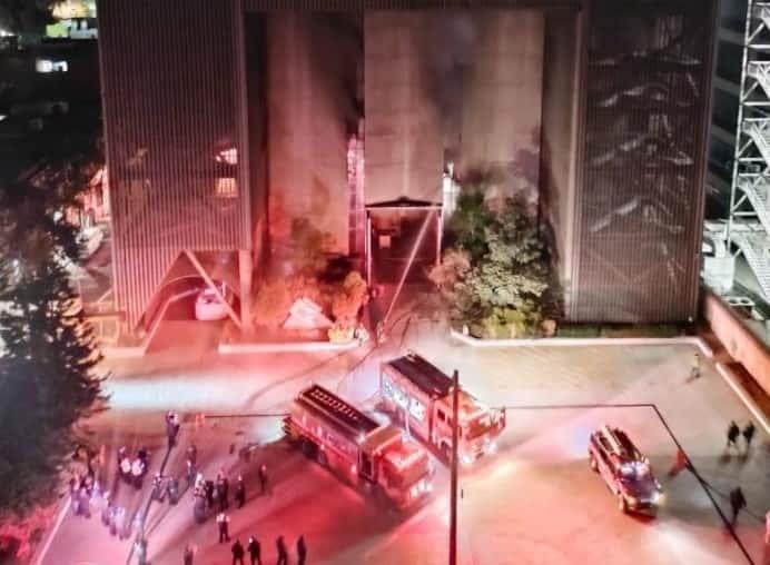 Se registra incendio en centro de control del metro