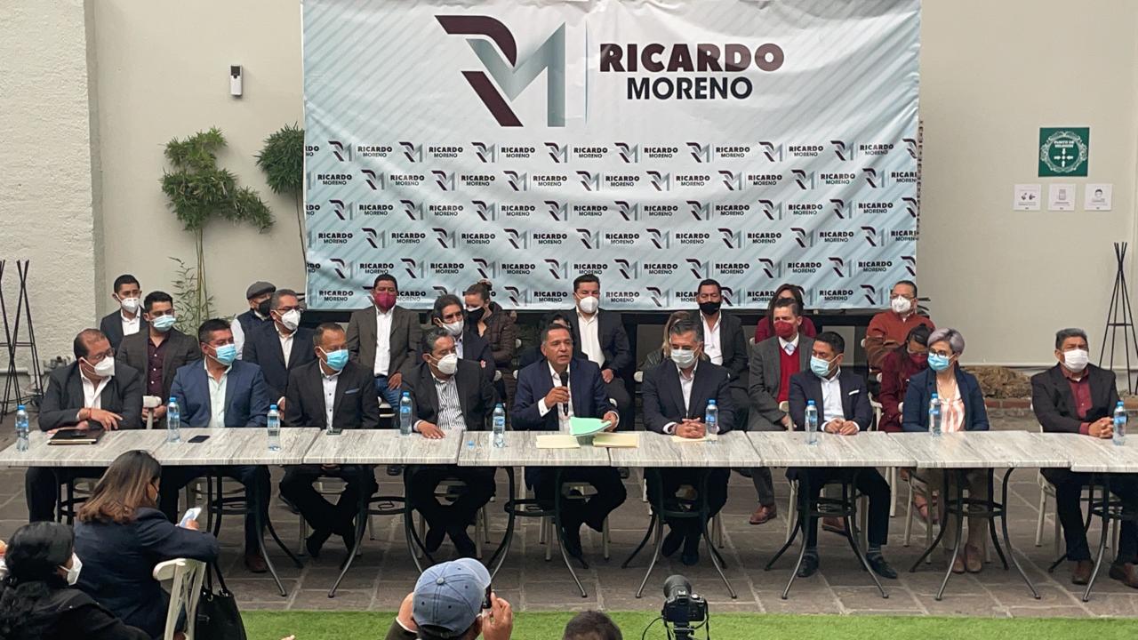 Se registra Ricardo Moreno como aspirante a candidato por Morena a la alcaldía de Toluca