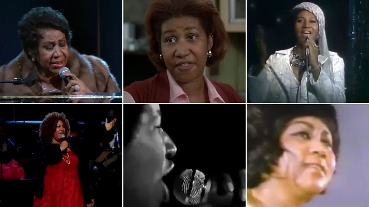 Seis grandes momentos de la vida y el arte de Aretha Franklin