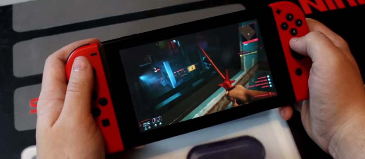 SÍ, YA HICIERON CORRER CYBERPUNK 2077 EN UN SWITCH… BUENO, MÁS O MENOS