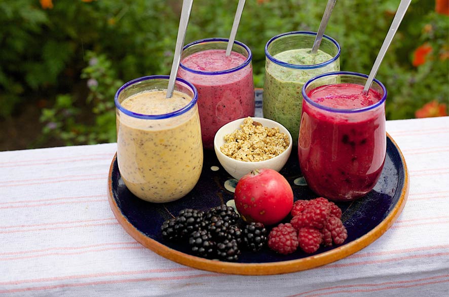 Smoothies fáciles de hacer con amigas