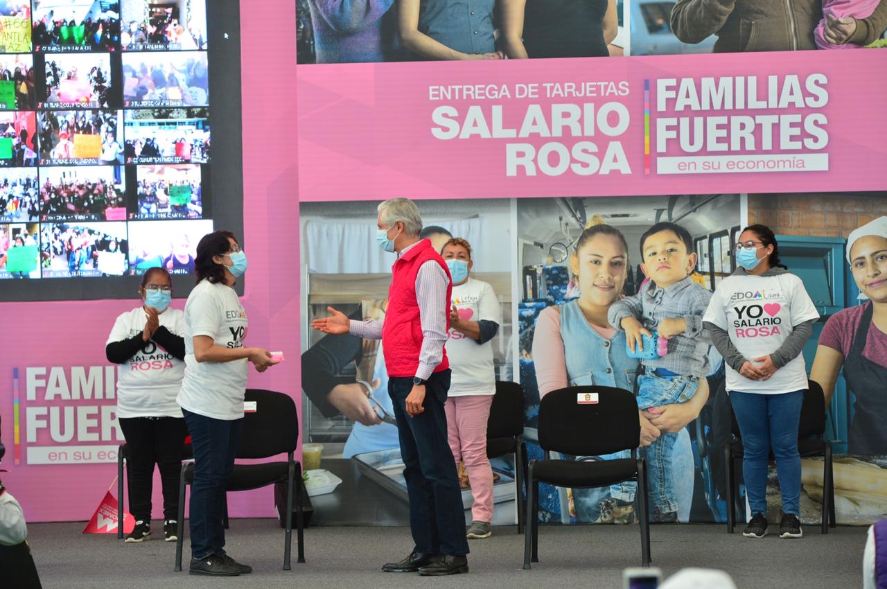 SUMAN 341 MIL MUJERES CON SALARIO ROSA