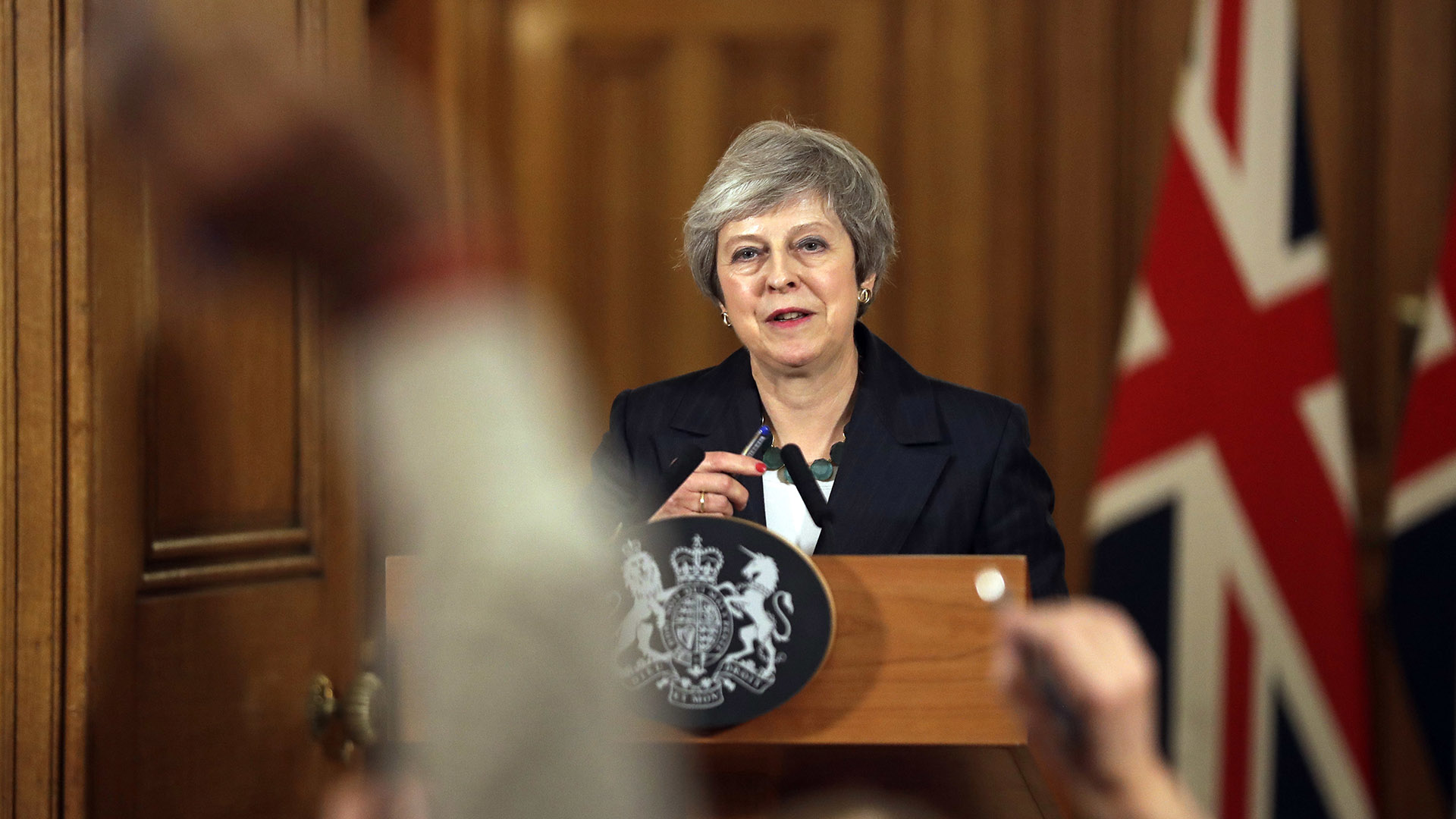 Theresa May, sobre la negociación con la UE para el Brexit: "Si no seguimos adelante con este acuerdo nadie sabe qué consecuencias podemos sufrir"