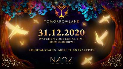 Tomorrowland regresa para despedir el año en formato digital