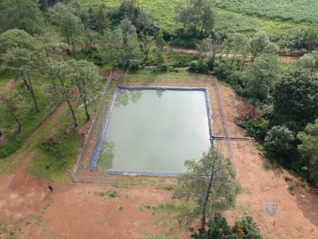 TRABAJAN EN OBRAS DE CAPTACIÓN DE AGUA CON LA PARTICIPACIÓN DE PRODUCTORES AGRÍCOLAS