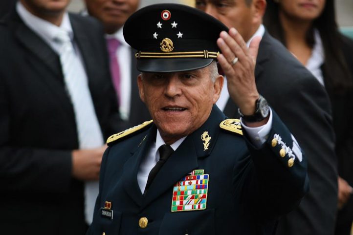 Tras ser liberado por el gobierno de EUA, el general Salvador Cienfuegos ya está en México