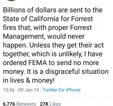 Trump se equivoca y ahora lo llaman 'Forrest' Trump