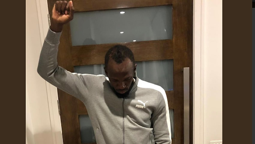 Usain Bolt hace un homenaje al Black Power