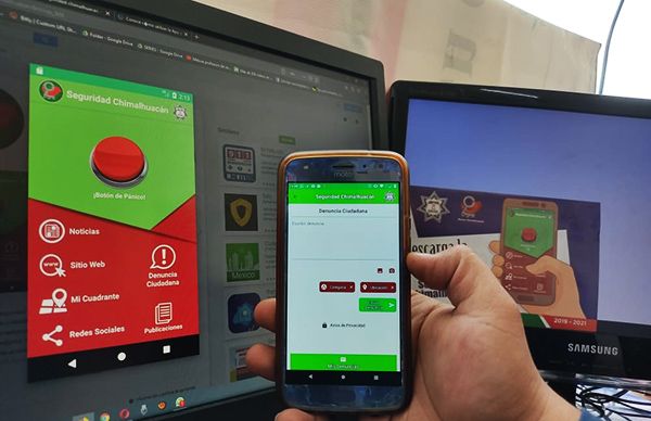 Utilizan App Seguridad Chimalhuacán para combatir el delito