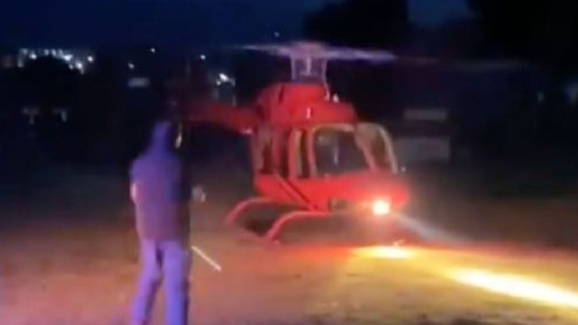 Video: Hélice de helicóptero golpea a empresario en la cabeza y le provoca la muerte