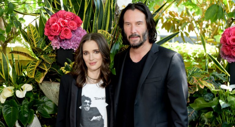 (Video) Keanu Reeves y Winona Ryder: ¿25 años casados en secreto?