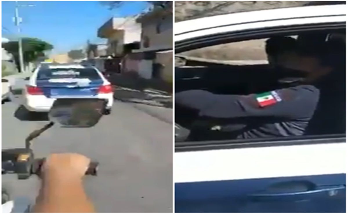 Video: Policías devuelven celular a conductor, tras quitárselo y ser grabados por ciudadano en Coacalco