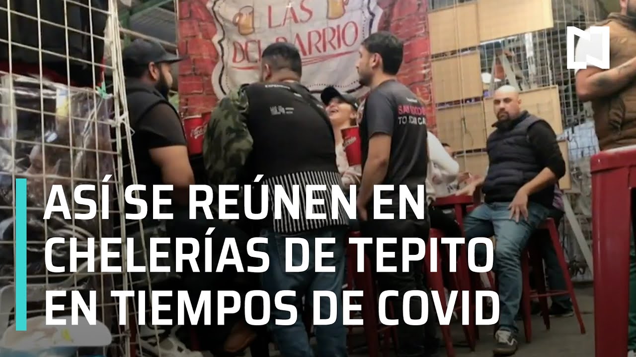 Video: Retan al coronavirus y abarrotan «chelería» en Tepito