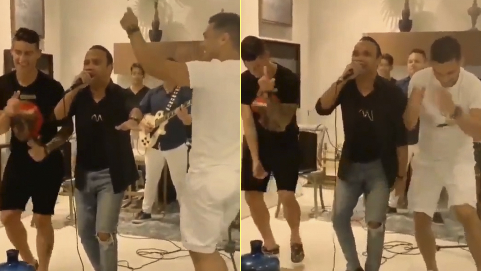 Video viral: el duelo de baile entre James Rodríguez y Teófilo Gutiérrez